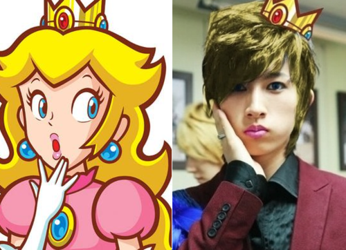 princess peach and daisy. peach, princess daisy