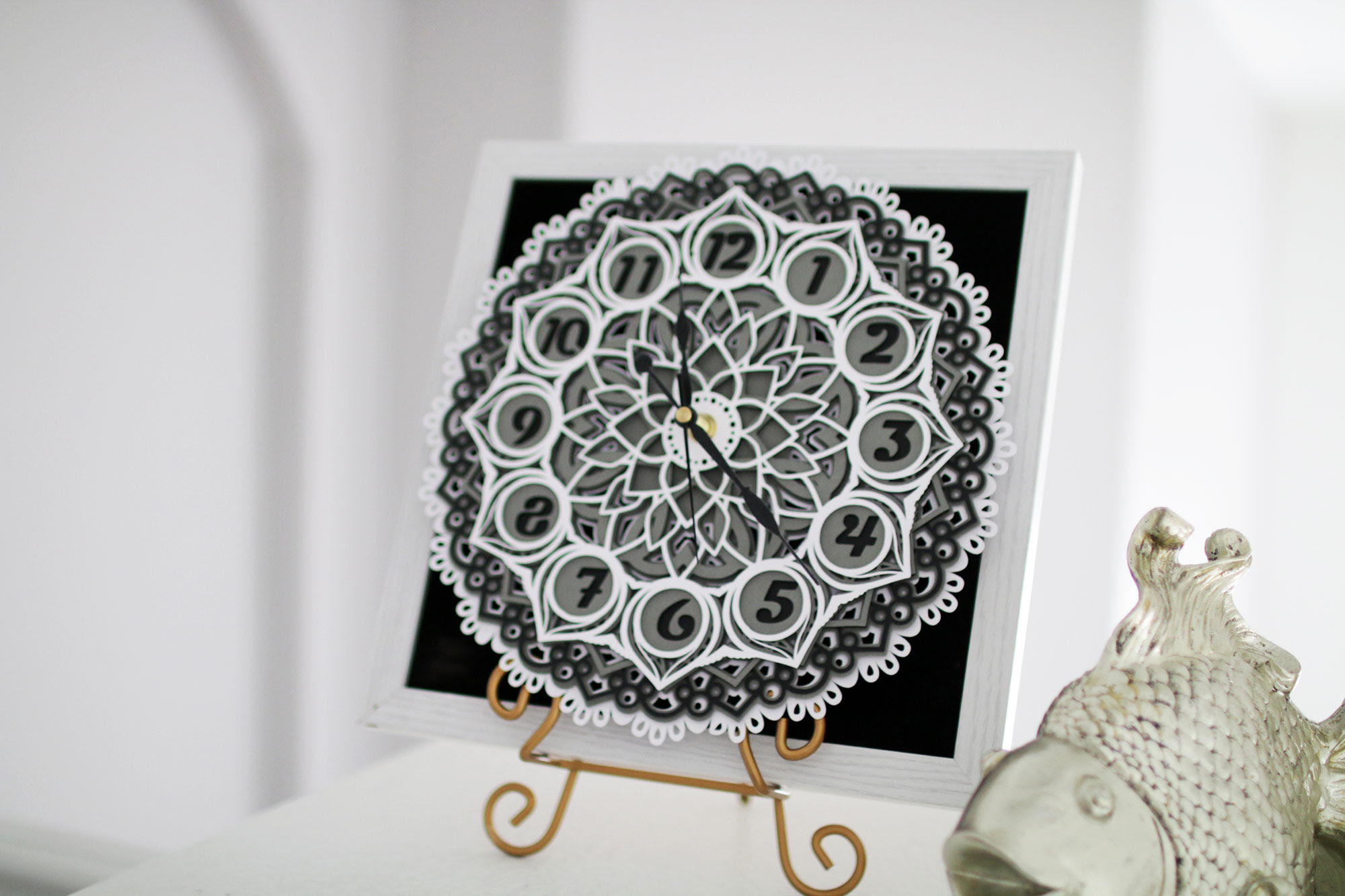 Free Free 123 3D Layered Mandala Clock Svg Free SVG PNG EPS DXF File