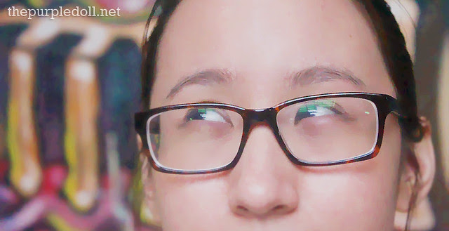 Four Eyes Spotted Glasses on Sumi The Purple Doll