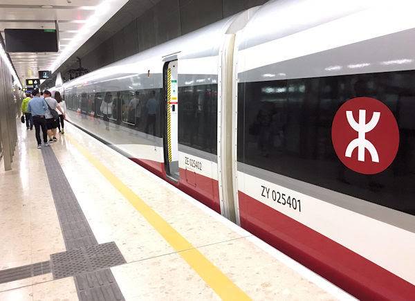広深港高速鉄道 香港新幹線 で西九龍から深圳福田へ アジア写真帳 香港