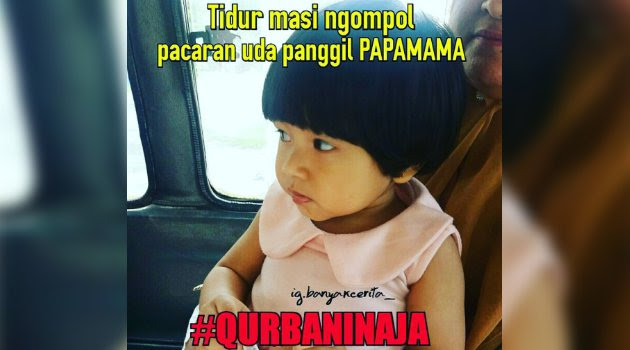 Idul Adha Makin Dekat, Meme #Qurbaninaja Jadi Hits di 