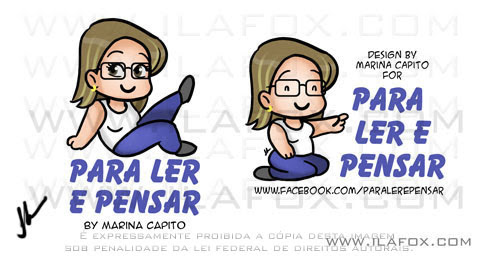  personalizada, desenho fofinho, by ila fox