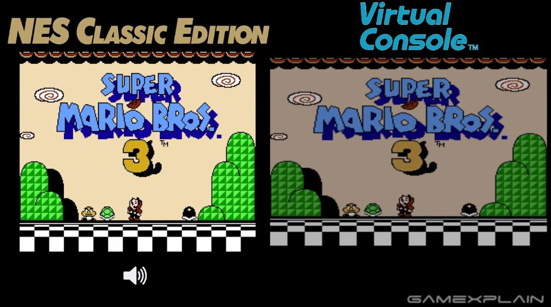 ミニファミコンとwii U Vcファミコンソフト画質を比較 計7枚