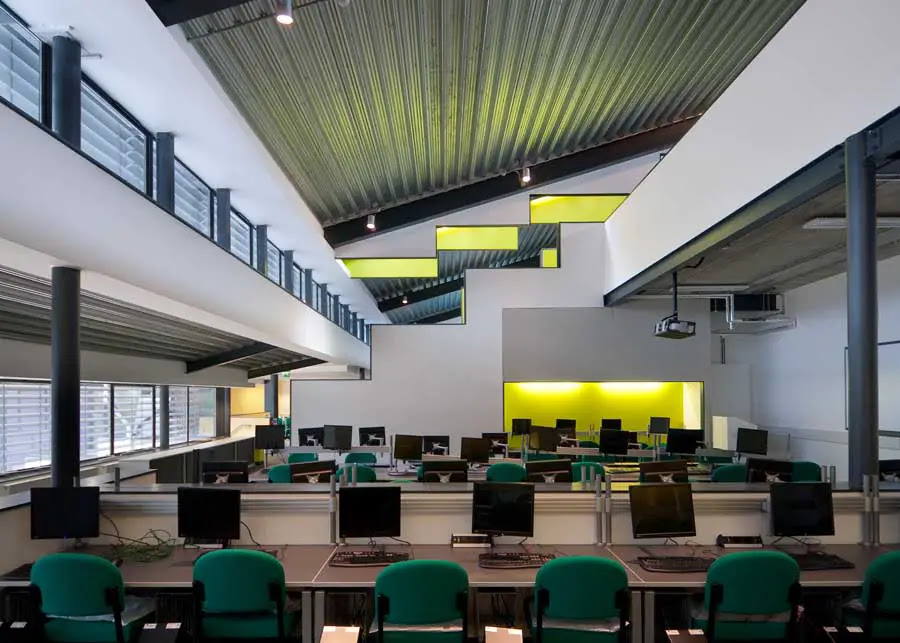 UEL Computer and Education Buildings - e-architect