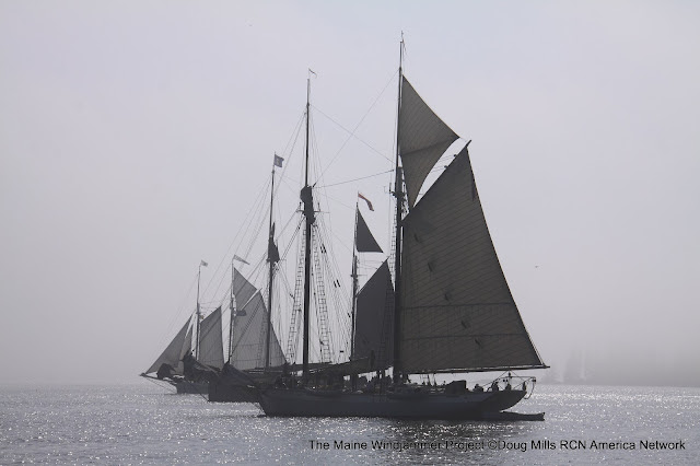 "In The Fog At Brooklin" The Maine Windjammer Project