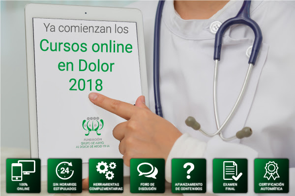 Cursos online en Dolor de Fundación GADA