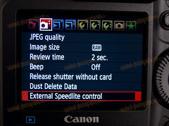 1D MarkIV External Speedlight Control Menu Change