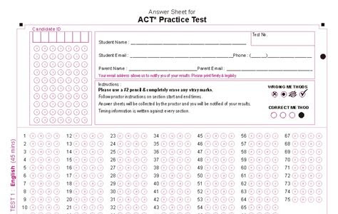 Read practice act test answer sheets BookBoon PDF