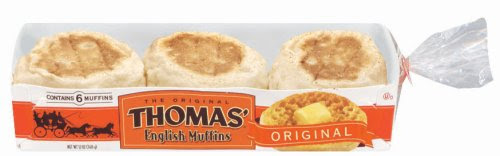 Thomas' Original Nooks & Crannies 6 ct English Muffins 12 oz Food ...