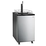 Great Northern 7975 Frosty-Keg, Stainless Steel Kegerator Beer Dispenser Refrigerator