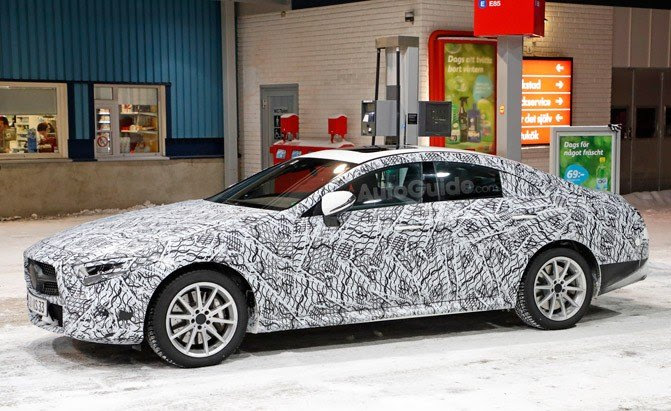 2019 Mercedes-Benz CLS Drops Heavy Camouflage to Show Off its Sexy Lines