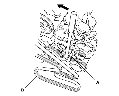 2005 Honda: Drive belt..I am looking to replace it myself