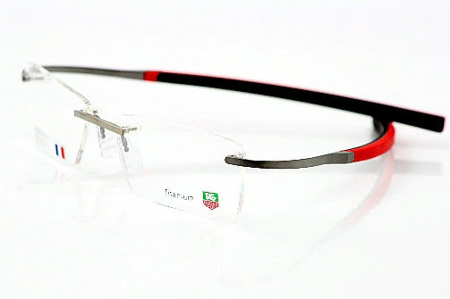 Tag Heuer 0343 Eyeglasses TagHeuer Sand/Grey 002 Optical Frame