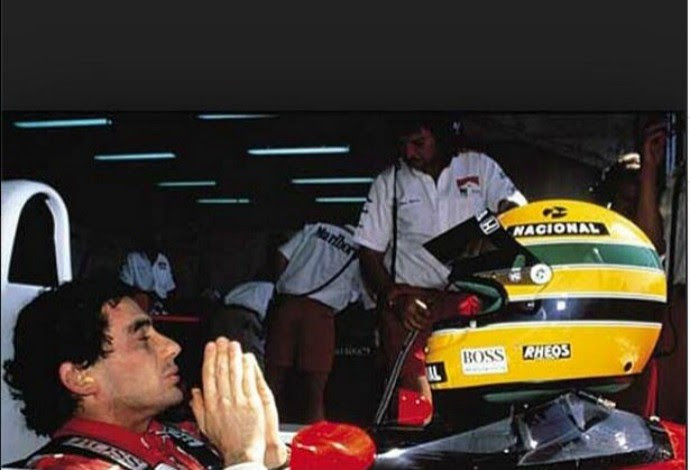gabriel medina homenagem ayrton senna 54 anos surfe f1 (Foto: Reprodução/Instagram)