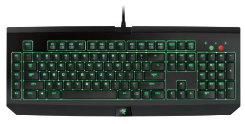 Razer BlackWidow Ultimate 2014 Stealth Edition Elite Mechanical Gaming Keyboard