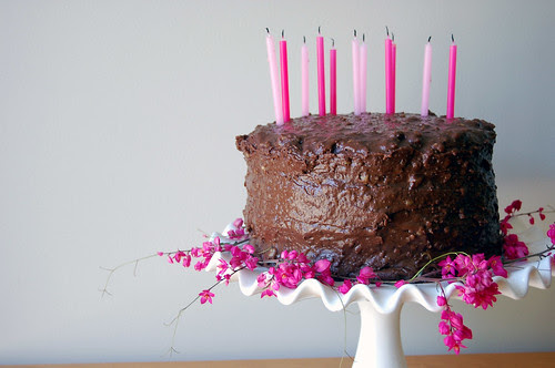 the cake
