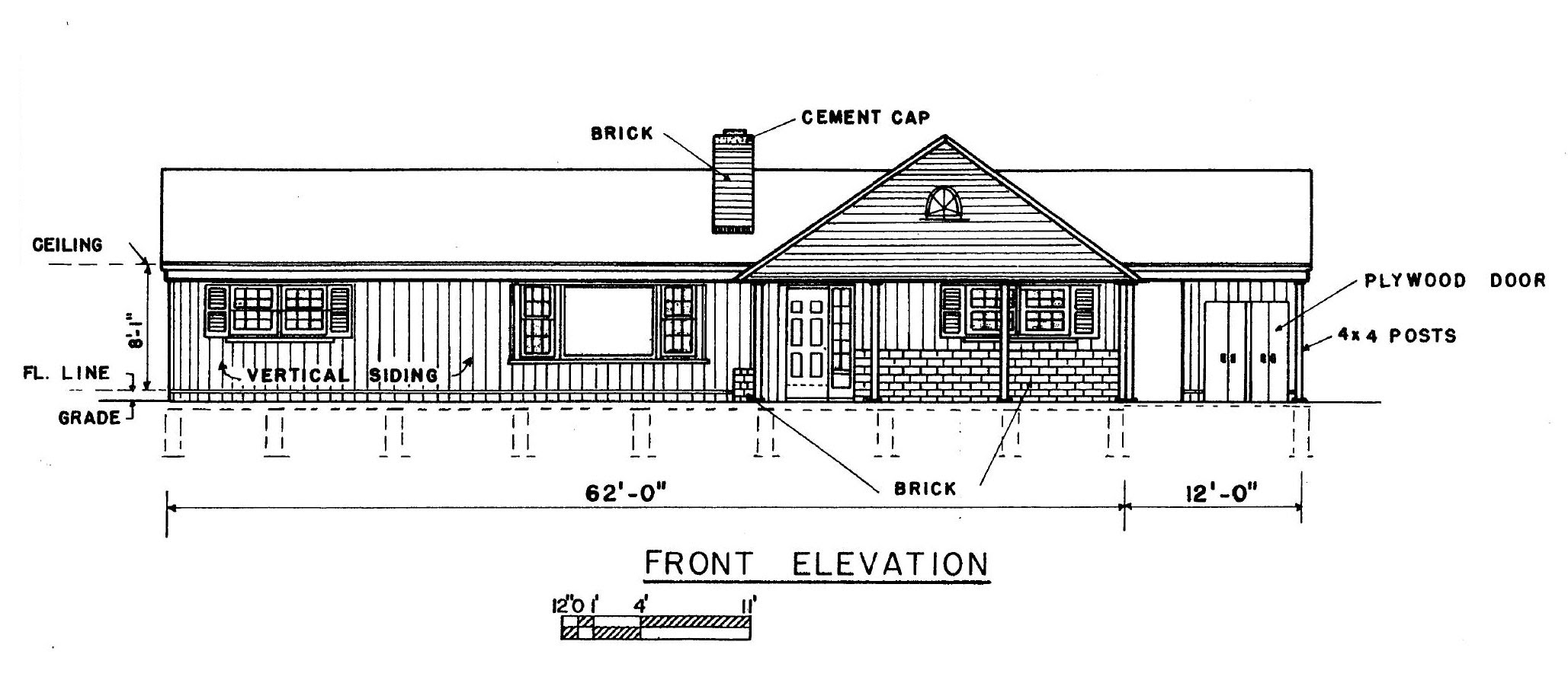 Simple Ranch House Plan