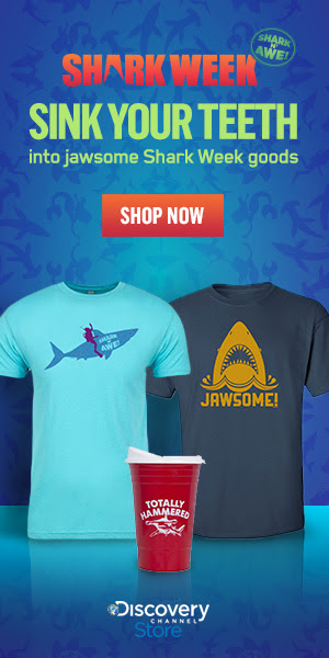 Shop the Official Shark Week Collection at the Discovery Channel Store Now!