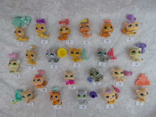 Authentic Lps Baby Cat Bebe Chat Chaton Avec Acessoire Hasbro Petshop Petshop Jouets Et Jeux