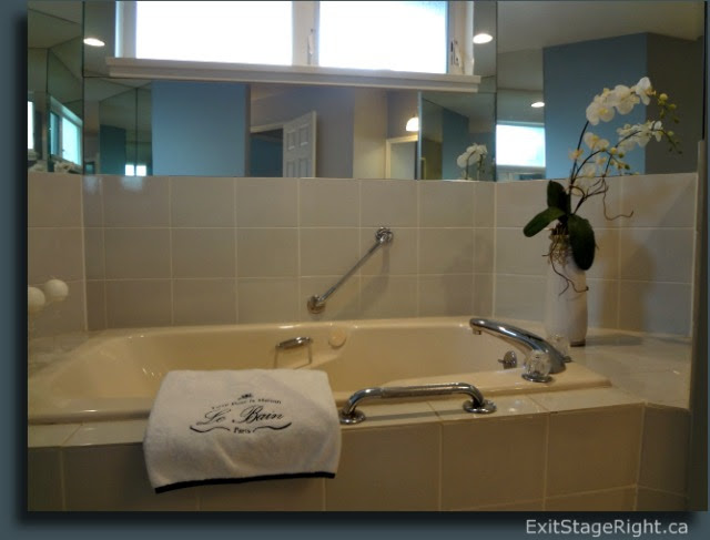 Master bath after home staging