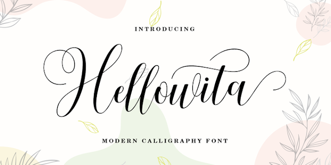 Download Hellowita Script Fonts Family From madjack.font