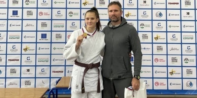 Омичка Дарья КАЗАНЦЕВА завоевала «золото» первенства Сибири по дзюдо