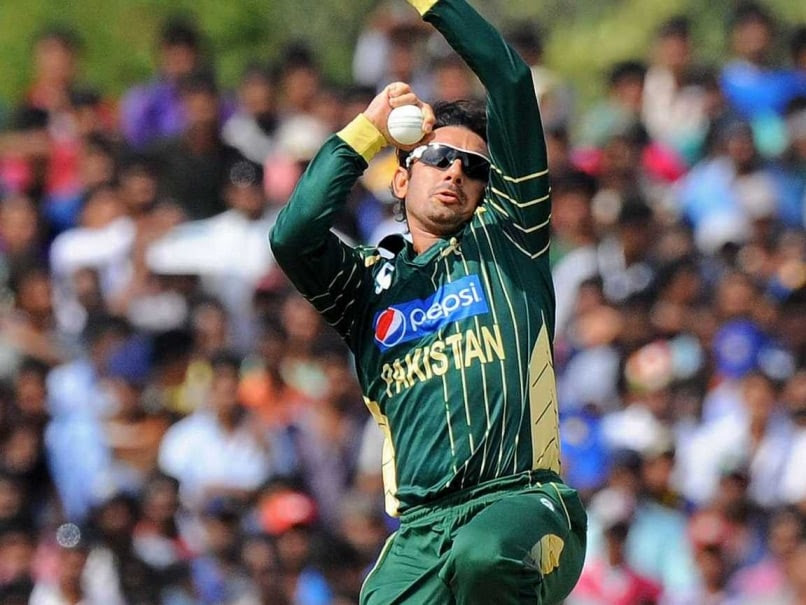 Saeed Ajmal Pakistan action