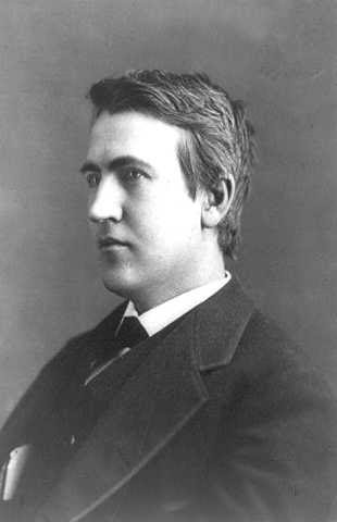 Caption Thomas Alva Edison