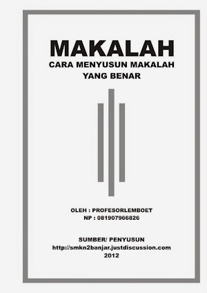 Inilah 10+ Contoh Makalah Di Double Folio Paling Baru+ 