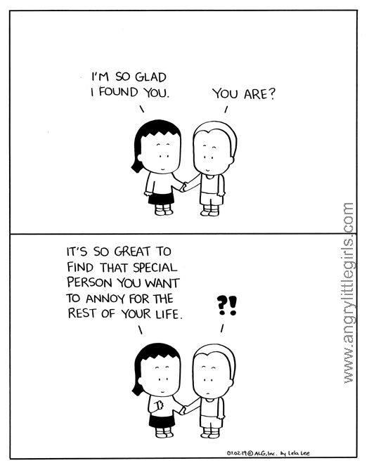 Angry Little Girls | Cinical, with a dash of idealism