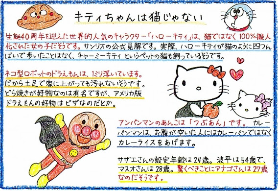 ハローキティちゃんは猫 サンリオの見解が衝撃的 擬人化されたアレ 名古屋市千種区の整体 鍼灸マッサージ師も通う あすなろ治療院