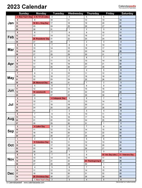  free 2023 printable calendar one page latest calendar template 2023