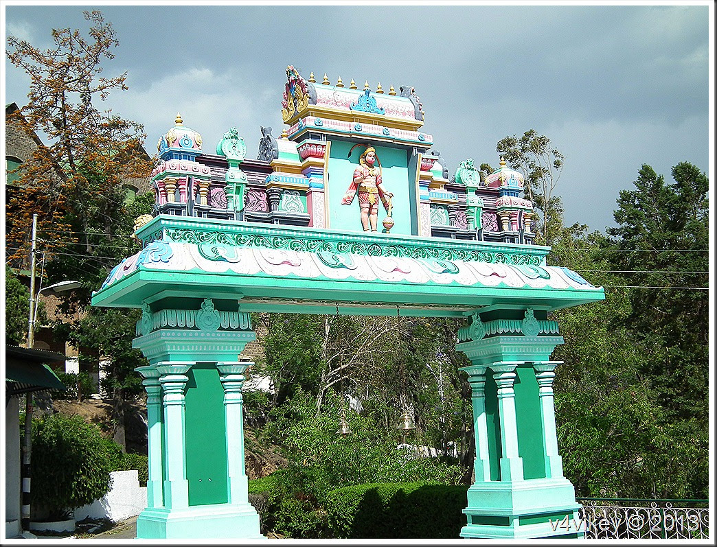 Beautiful Gate of a Temple