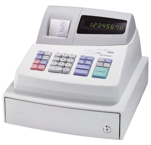 Sharp XE-A101 High Contrast LED Cash Register