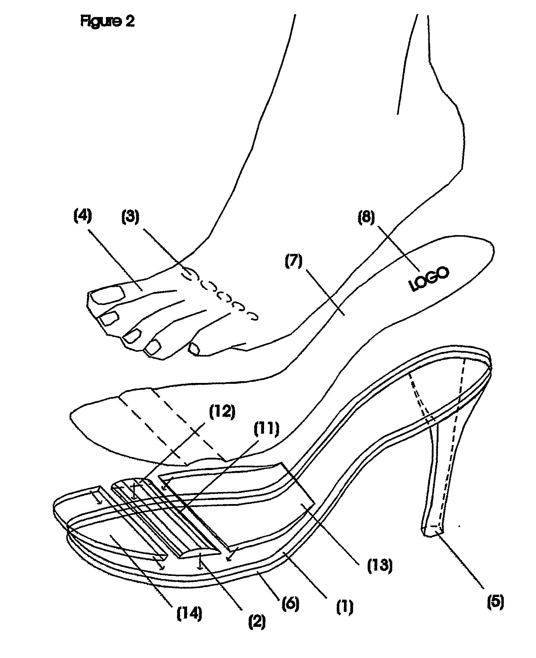 ... EP2129251B1 - Chaussures Ã  talons hauts confortables - Google Patents