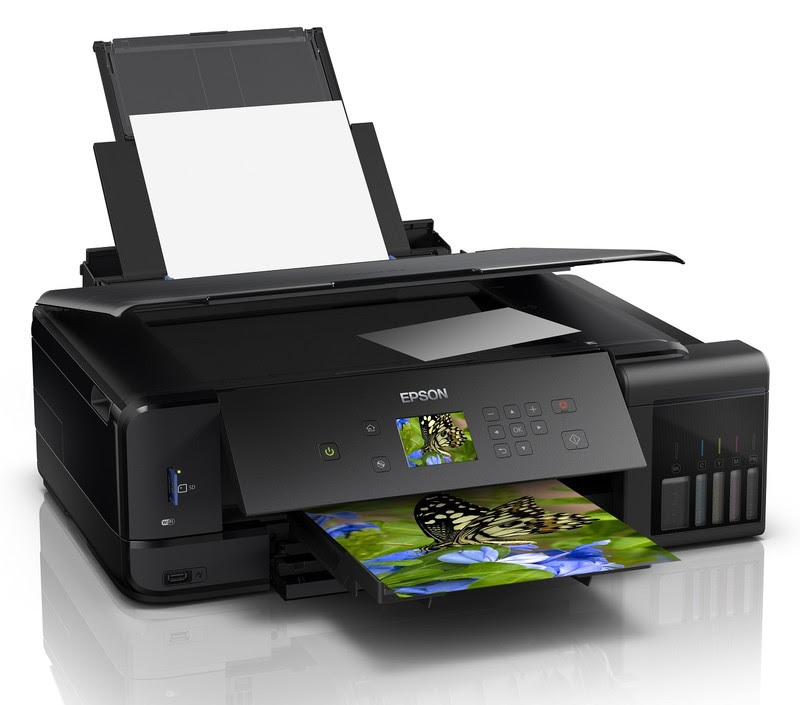 Epson Ecotank L7160 Si L7180 Noile Imprimante Foto Cu 5 Culori