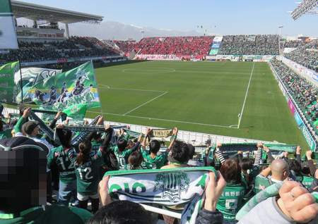 がんじいのガンきち日記５ 松本山雅fcの選手紹介バージョンが登場