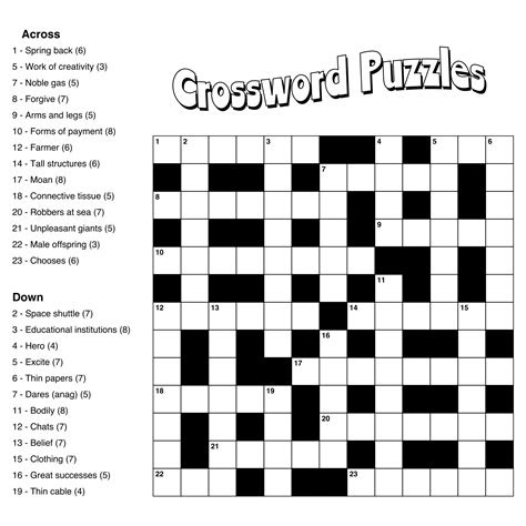 Webplay 7 new crossword puzzles every day for free. 10 best free printable entertainment crossword puzzles printablee com