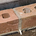 Weep Holes In Concrete - The number of holes is provided depending on the size of structure and height of water table.