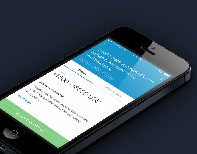Freelancer Mobile App