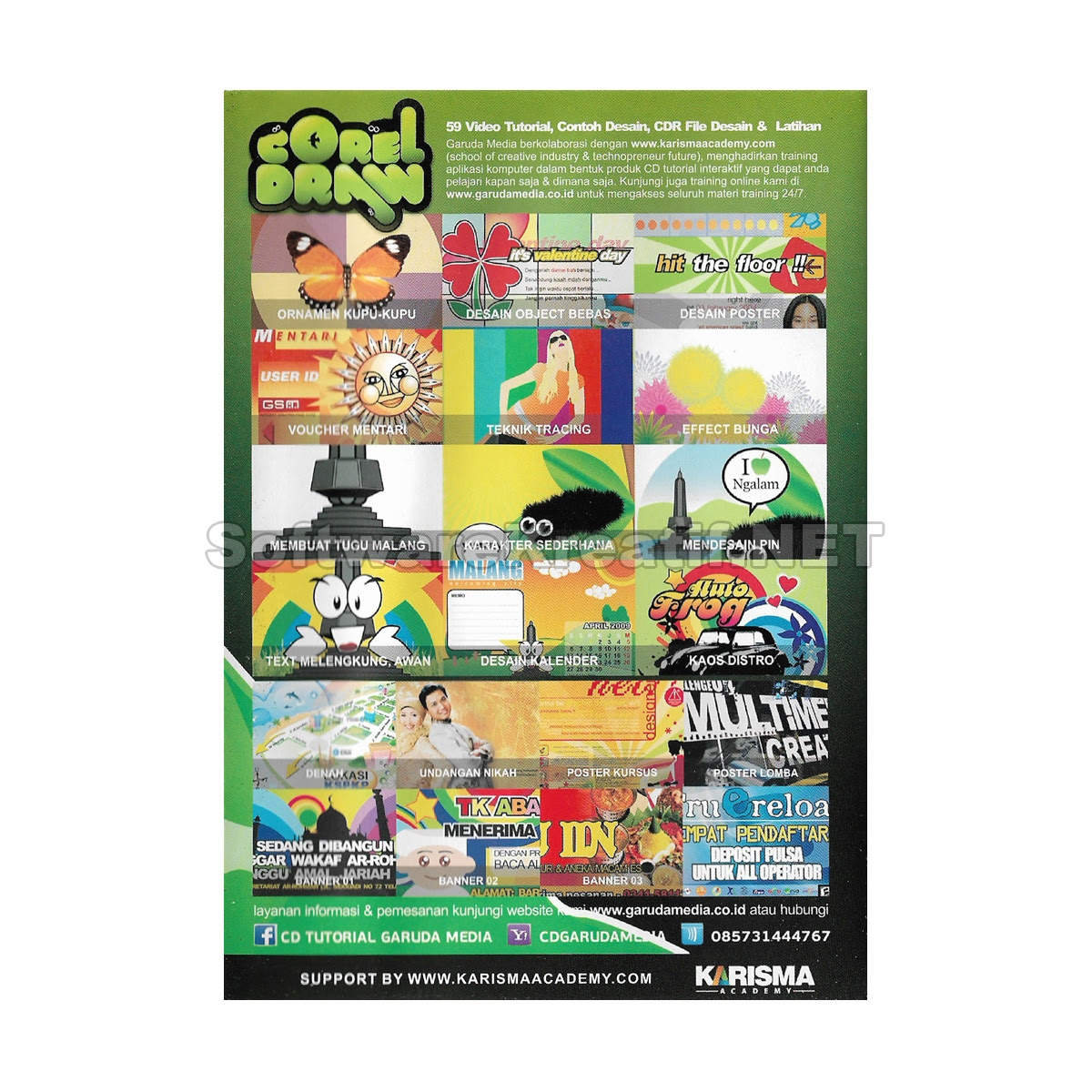 Jual Video Tutorial Corel Draw - Belajar Desain Produk 