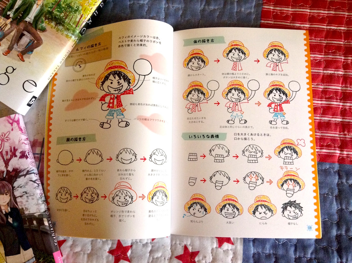 How To Draw One Piece Characters With A Ballpoint Pen New One Piece Book 24 04