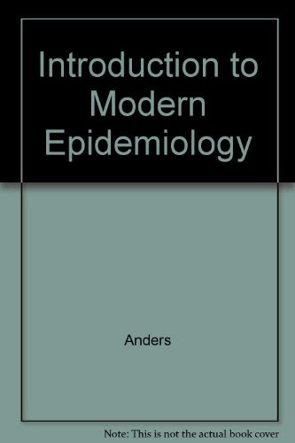 Introduction to Modern Epidemiology, by Anders Ahlbom