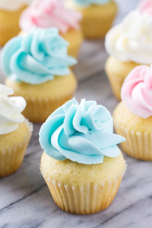 Mini Vanilla Cupcakes Just So Tasty