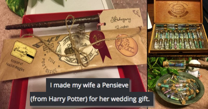 geek,Harry Potter,list,gift,cute,wedding,DIY,win,dating