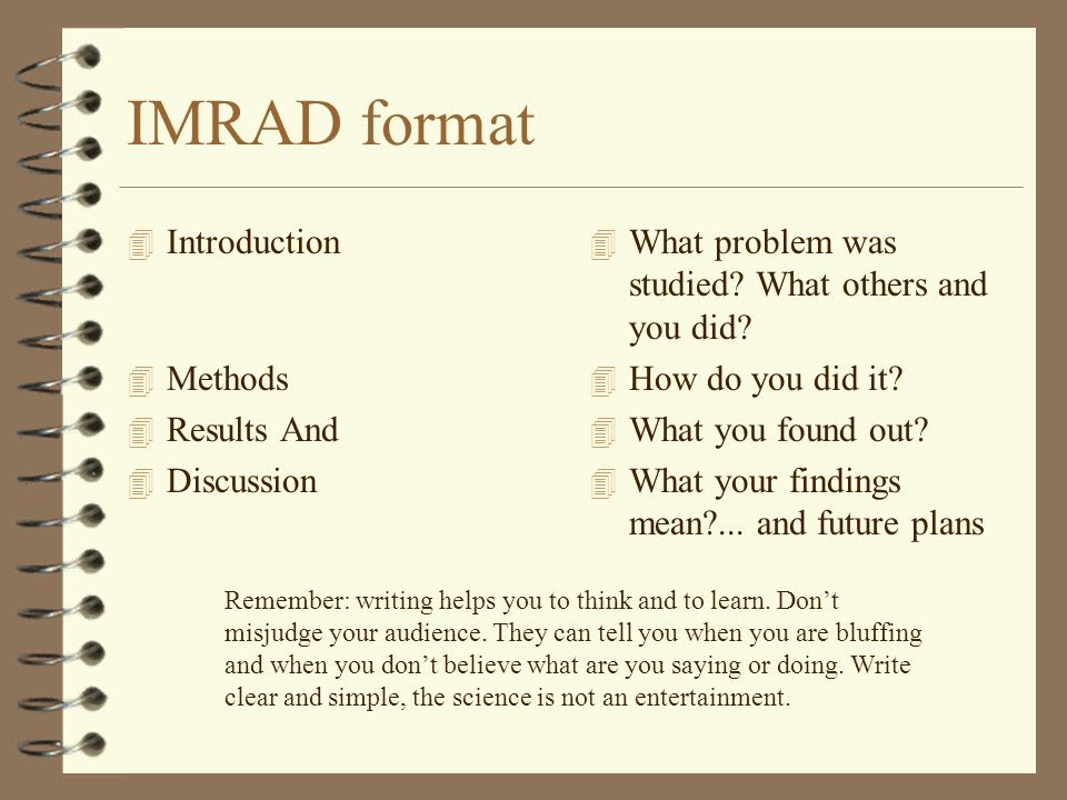Imrad And Science Discourse Analyzing The Discourse Of Science By Ccyr2 Literacy Discourse Medium