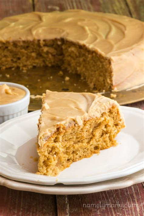 vegan peanut butter wacky cake  marly