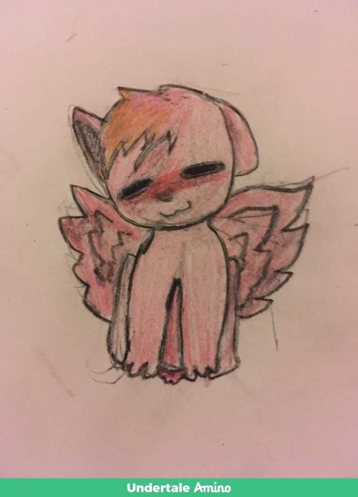 ariana the winged cat my monster oc circuttale undertale amino - how to get to the surface roblox undertale rp