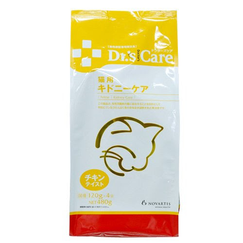 ドクターズケア Dr S Care 療法食 キドニーケアチキンテイスト 猫用 480g 1g 4袋 その他