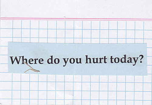 where do you hurt todyweb